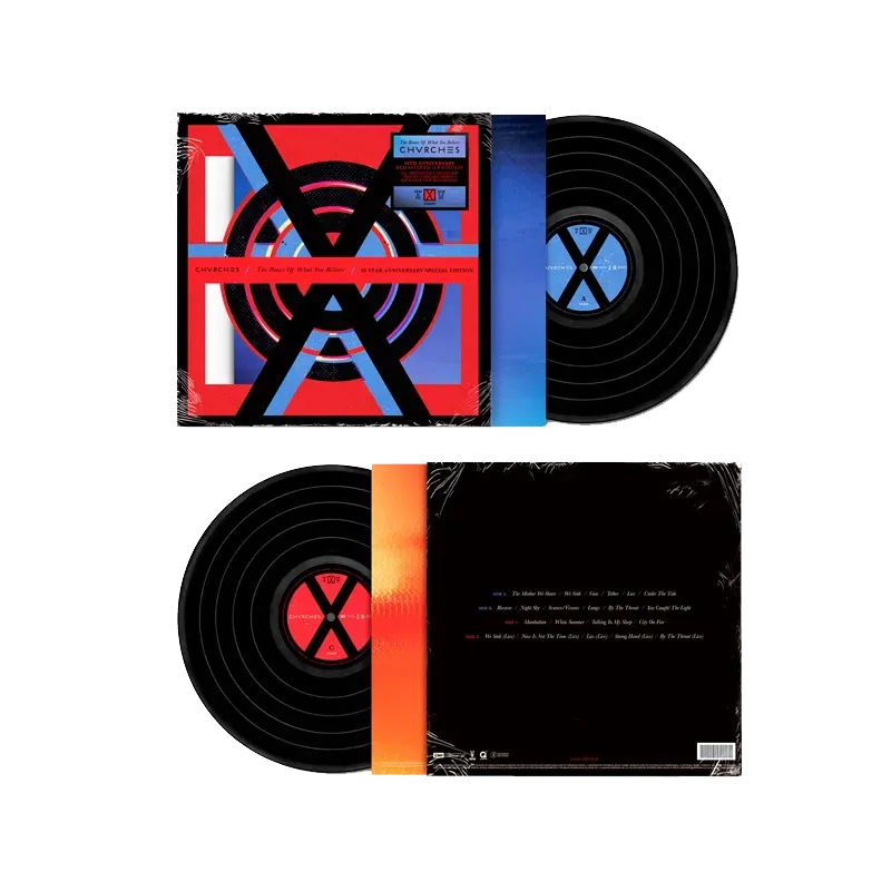 CHVRCHES Bones Of What You Believe double vinyle 2LP