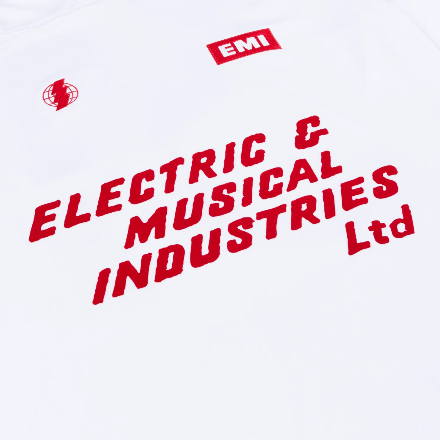 EMI Records Away maillot blanc 31 manches courtes