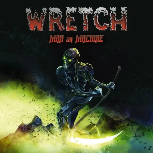 Rockshots Records Wretch Man Or Machine CD power metal