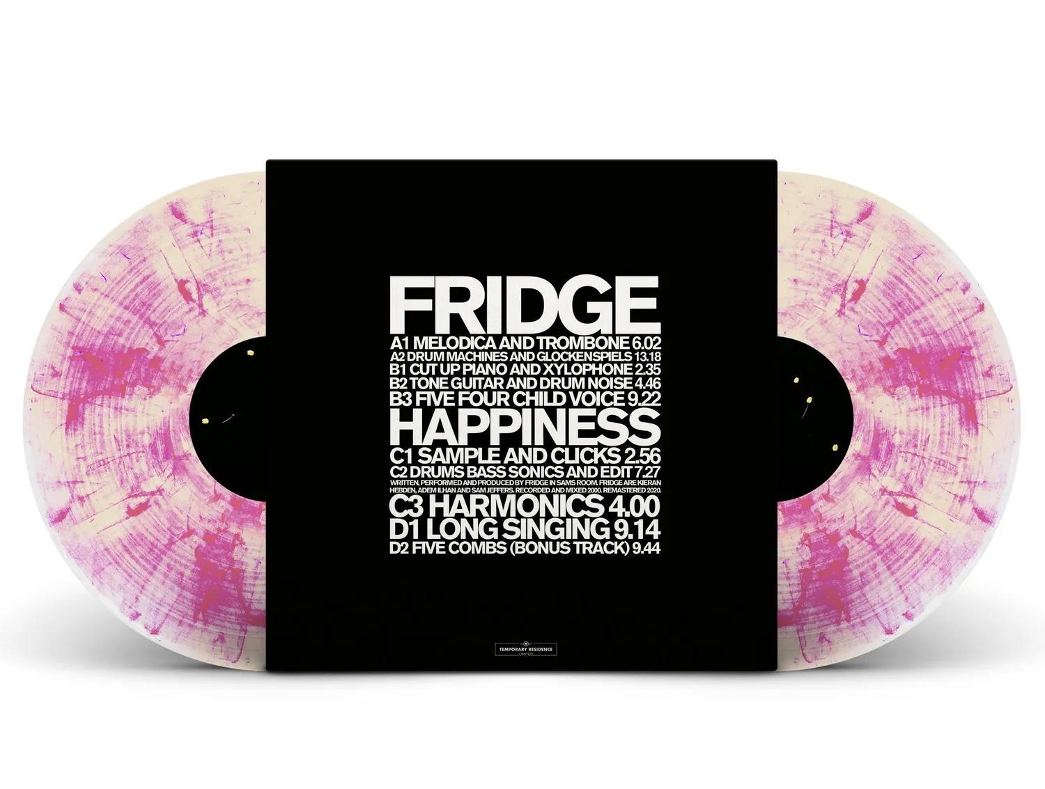 Temporary Residence Fridge Happiness Anniversary 2xLP crème