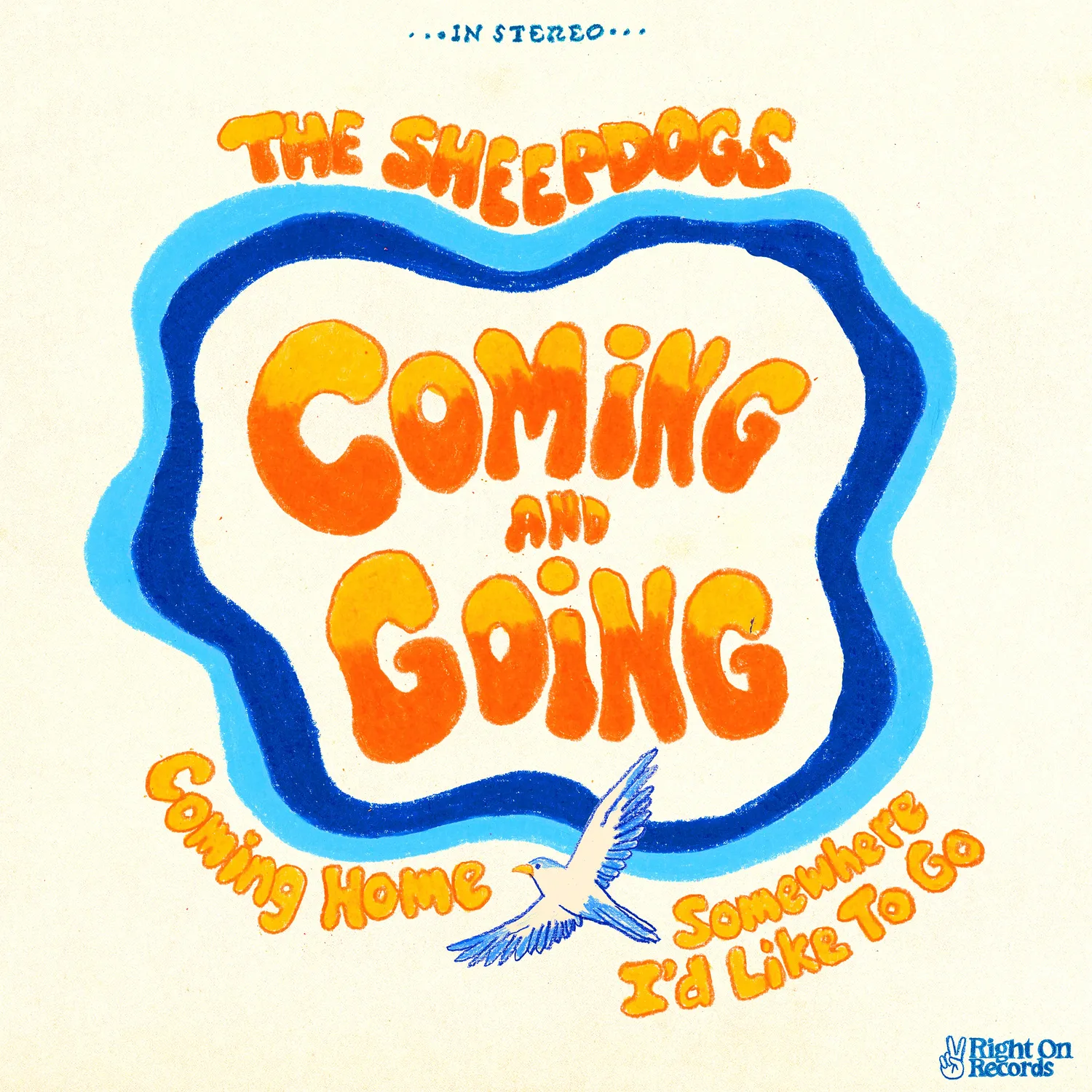 Sheepdogs Coming and Going vinyle couleur limitée