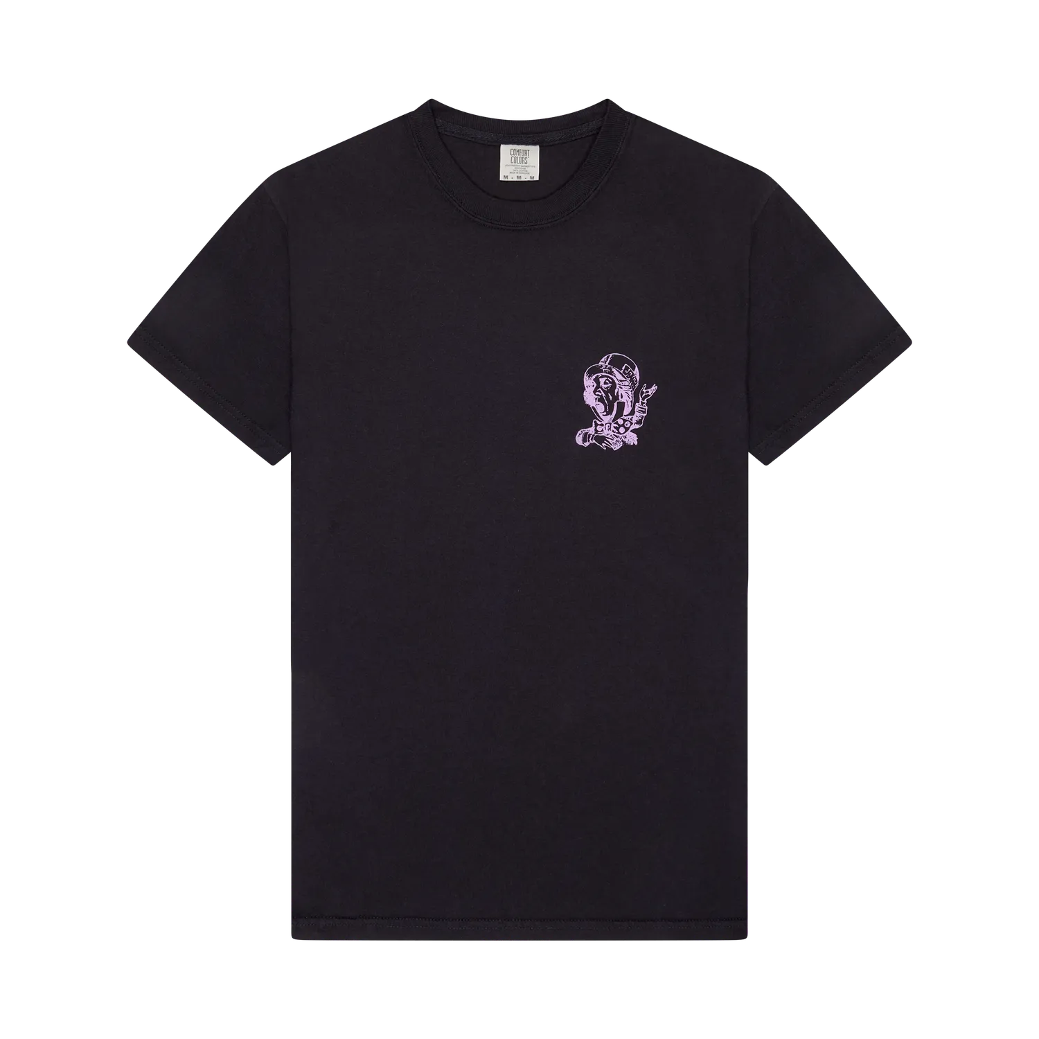EMI Charisma T-shirt logo noir rose coton bio