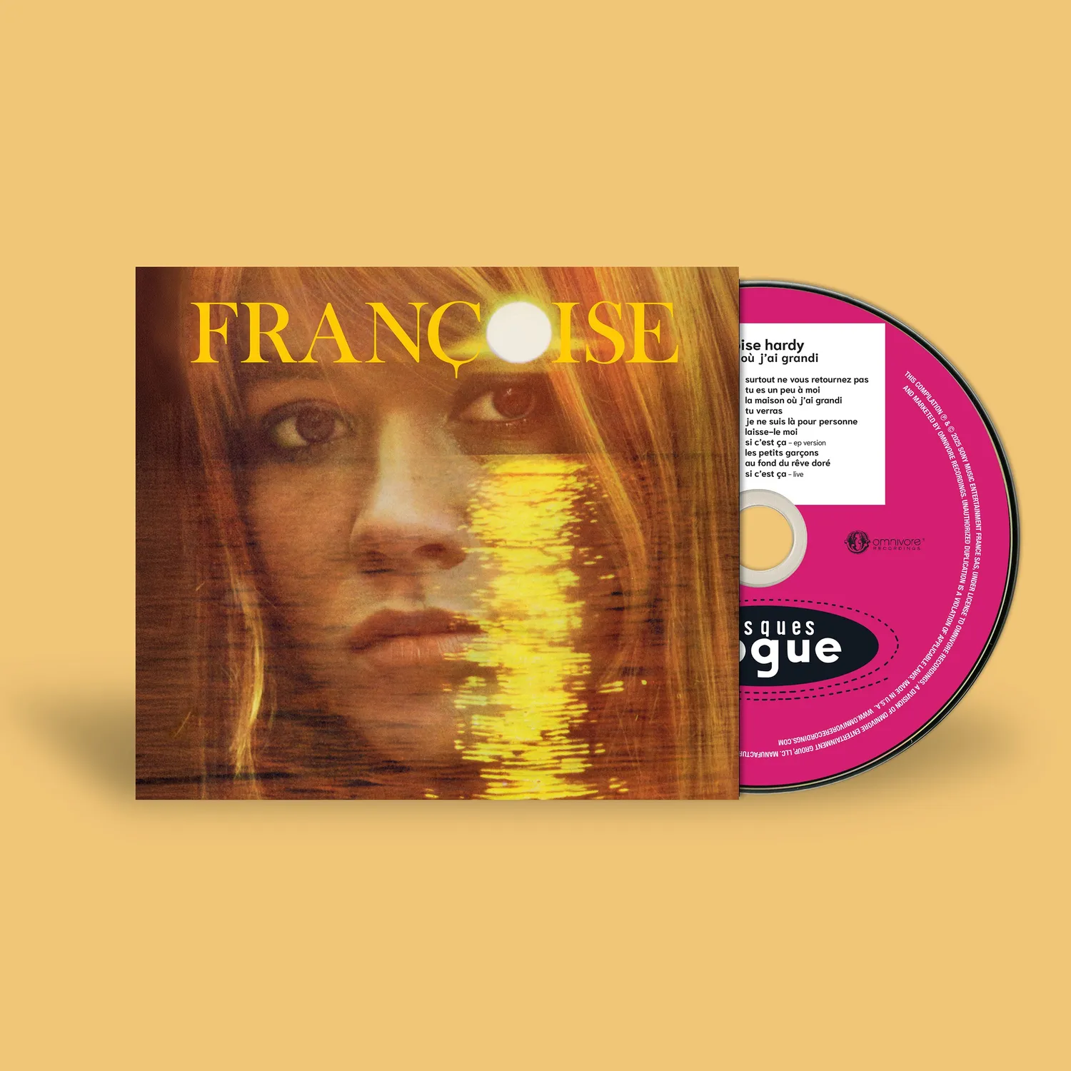 Omnivore Recordings Françoise Hardy La Maison Où J'ai Grandi CD remasterisé