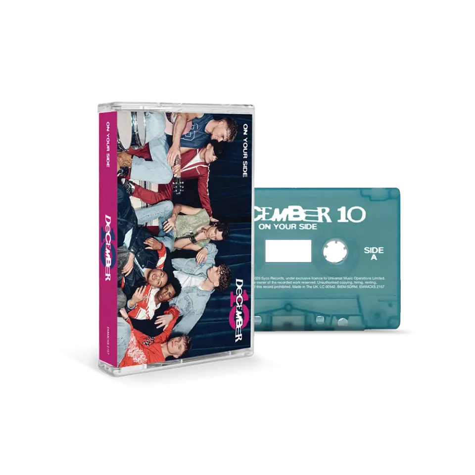 EMI On Your Side cassette aqua green EP