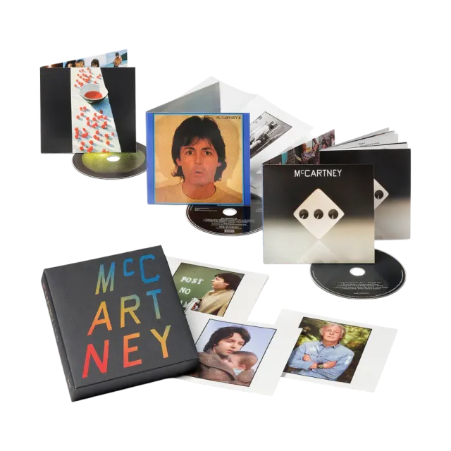 Paul McCartney McCartney I II III coffret 3CD limité