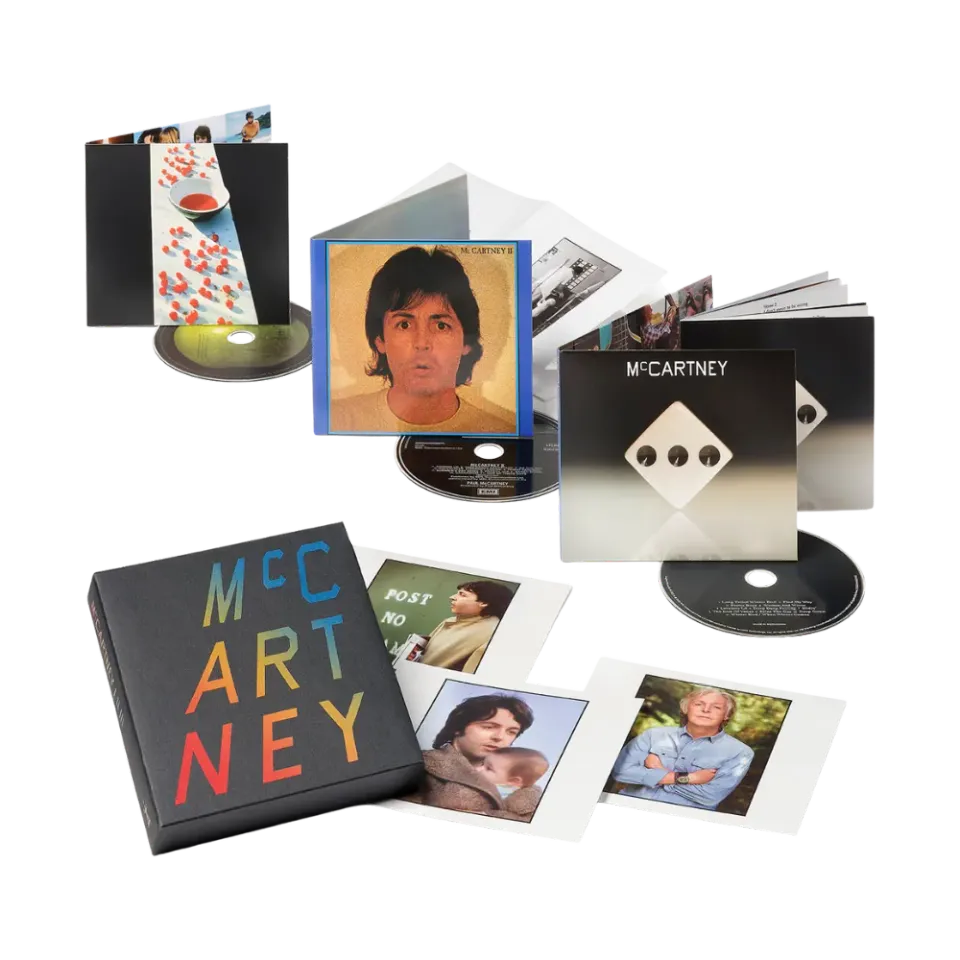 Paul McCartney McCartney I II III coffret 3CD limité