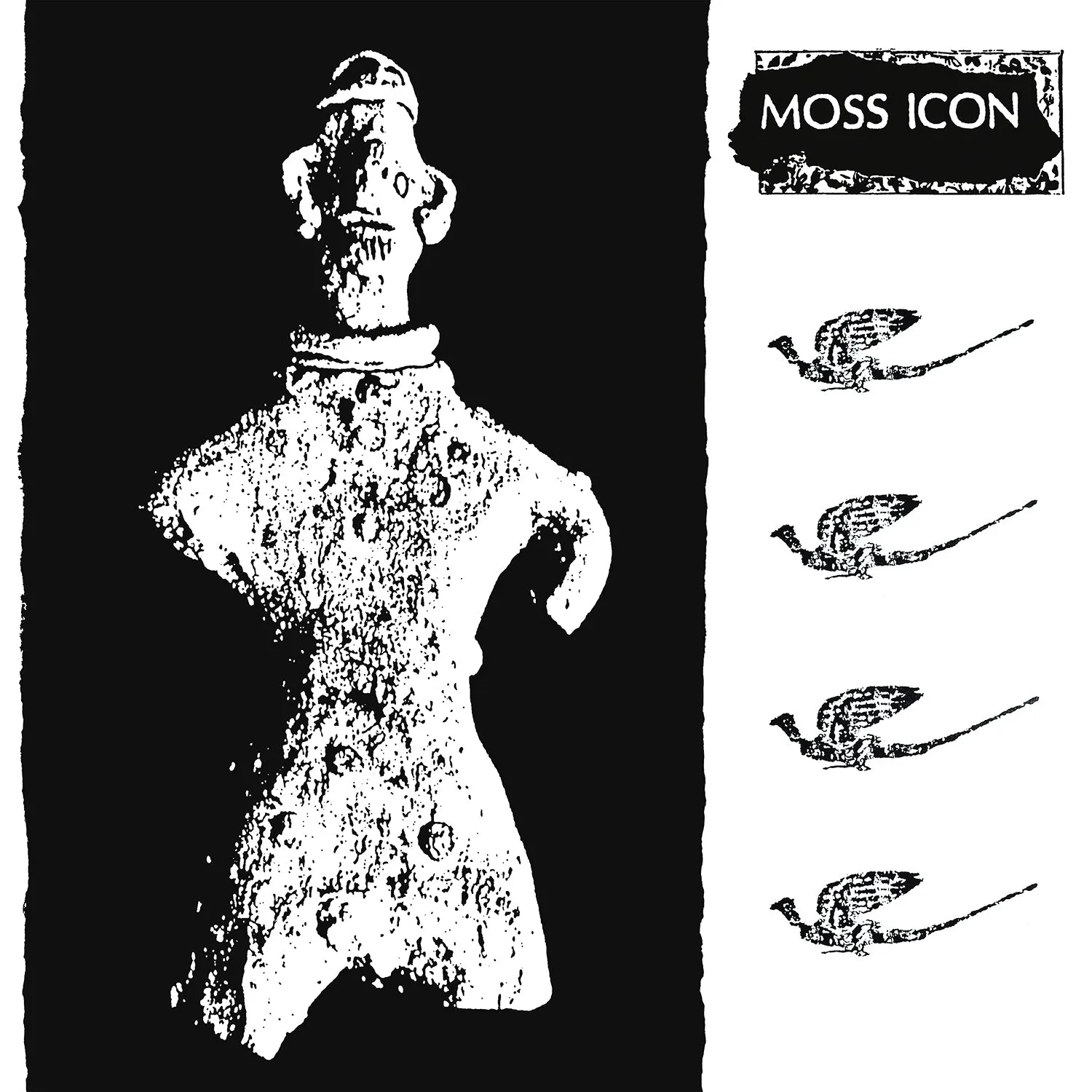 Moss Icon Lyburnum Wits End Liberation Fly vinyle LP blanc transparent
