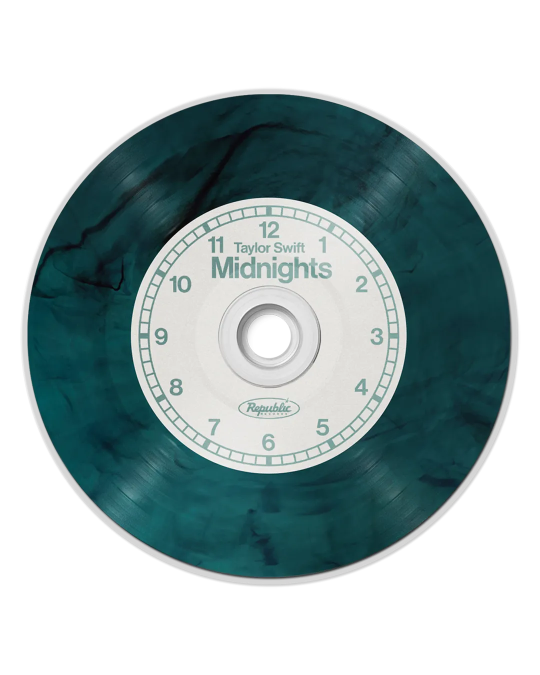 EMI Taylor Swift Midnights Jade Green Edition CD marbré