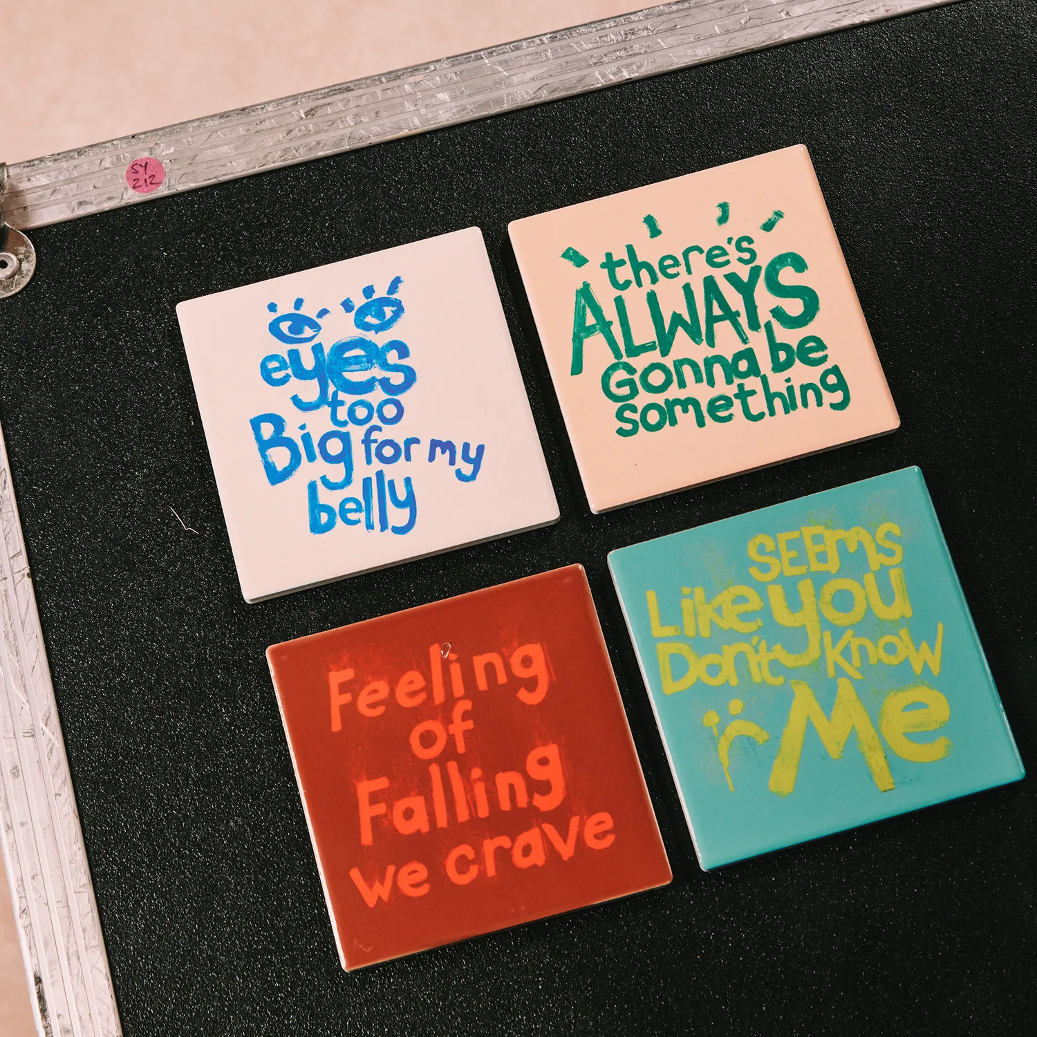 EMI Make 'Em Laugh Set 2 Dessous de Verre Céramique Lot 4