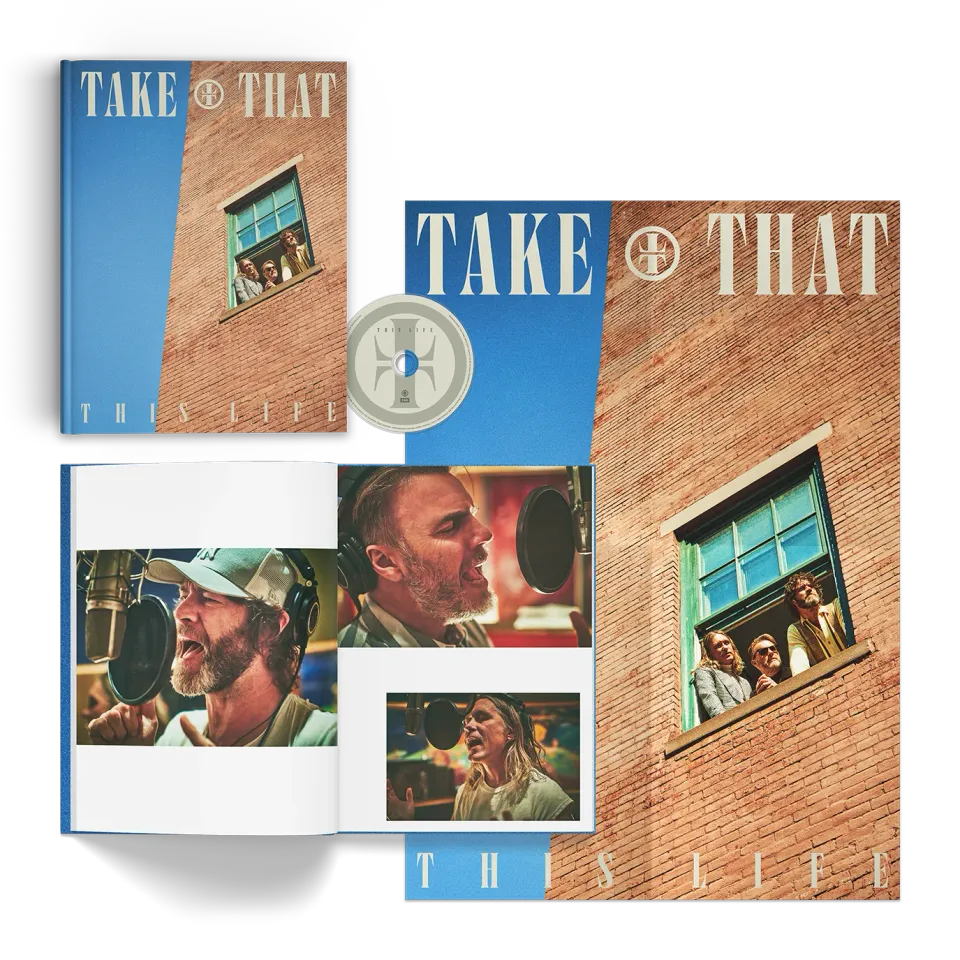Take That This Life CD livre exclusif 48 pages + poster