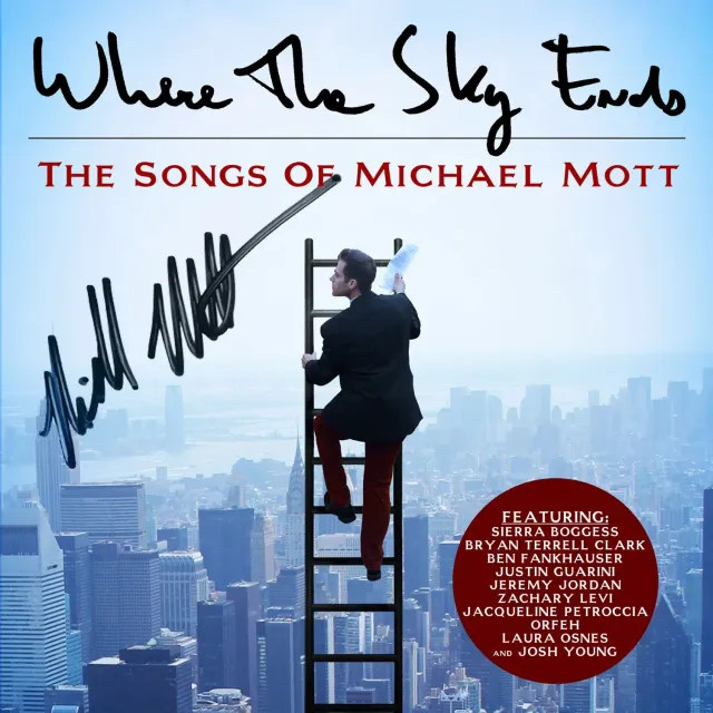Center Stage Records Michael Mott Where Sky Ends CD Dédicacé