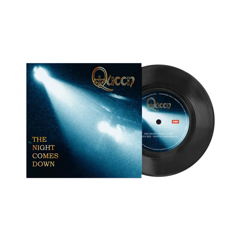 EMI The Night Comes Down single 7 pouces