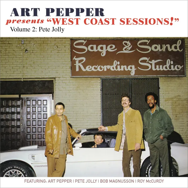 Art Pepper West Coast Sessions Vol.2 CD Pete Jolly bonus