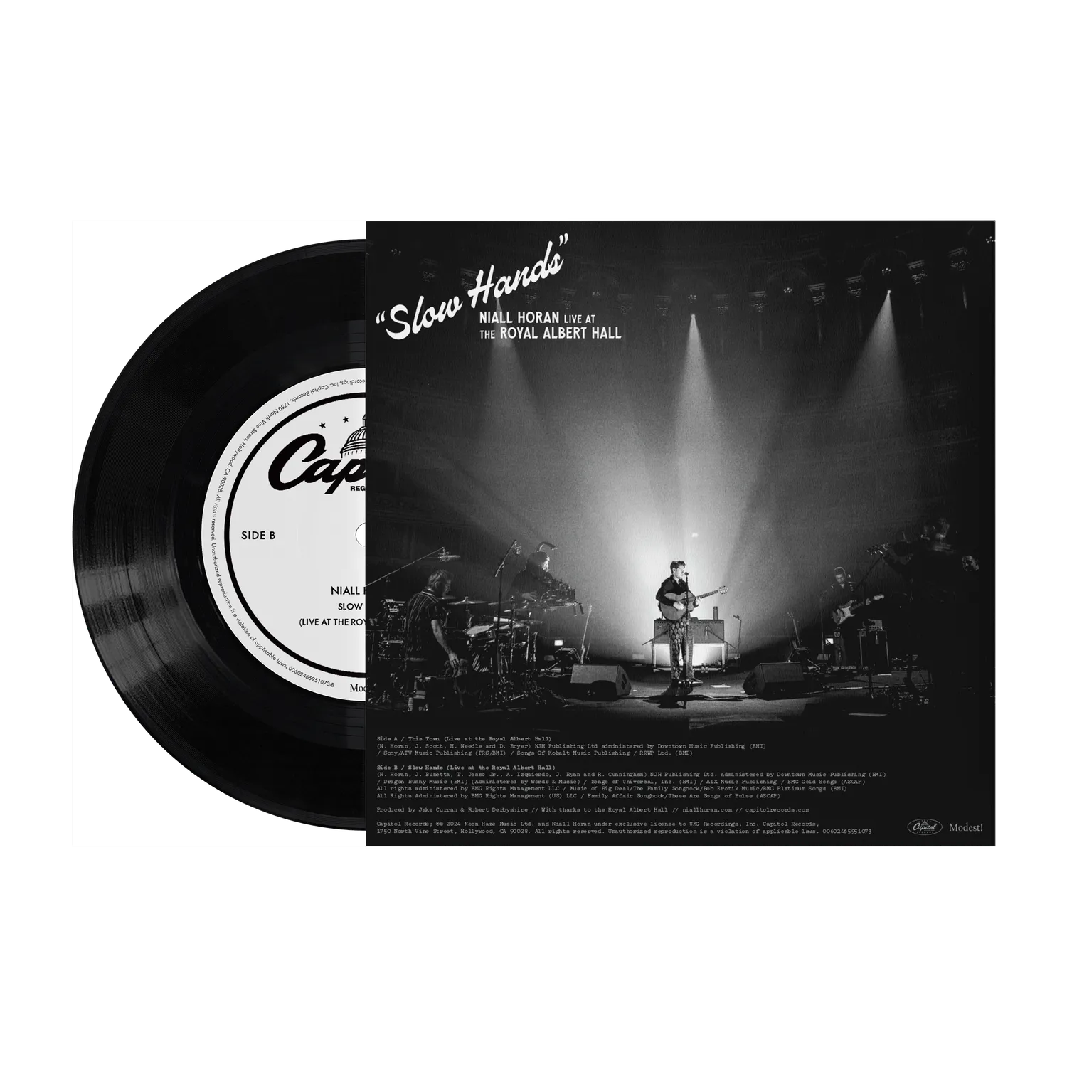 Niall Horan This Town Slow Hands single 7 pouces live