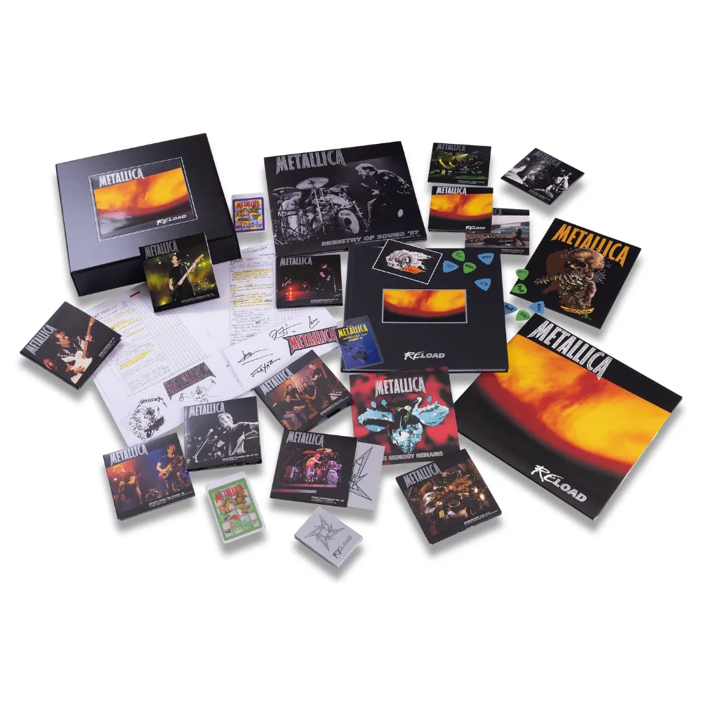 Metallica ReLoad Remastered coffret deluxe numéroté
