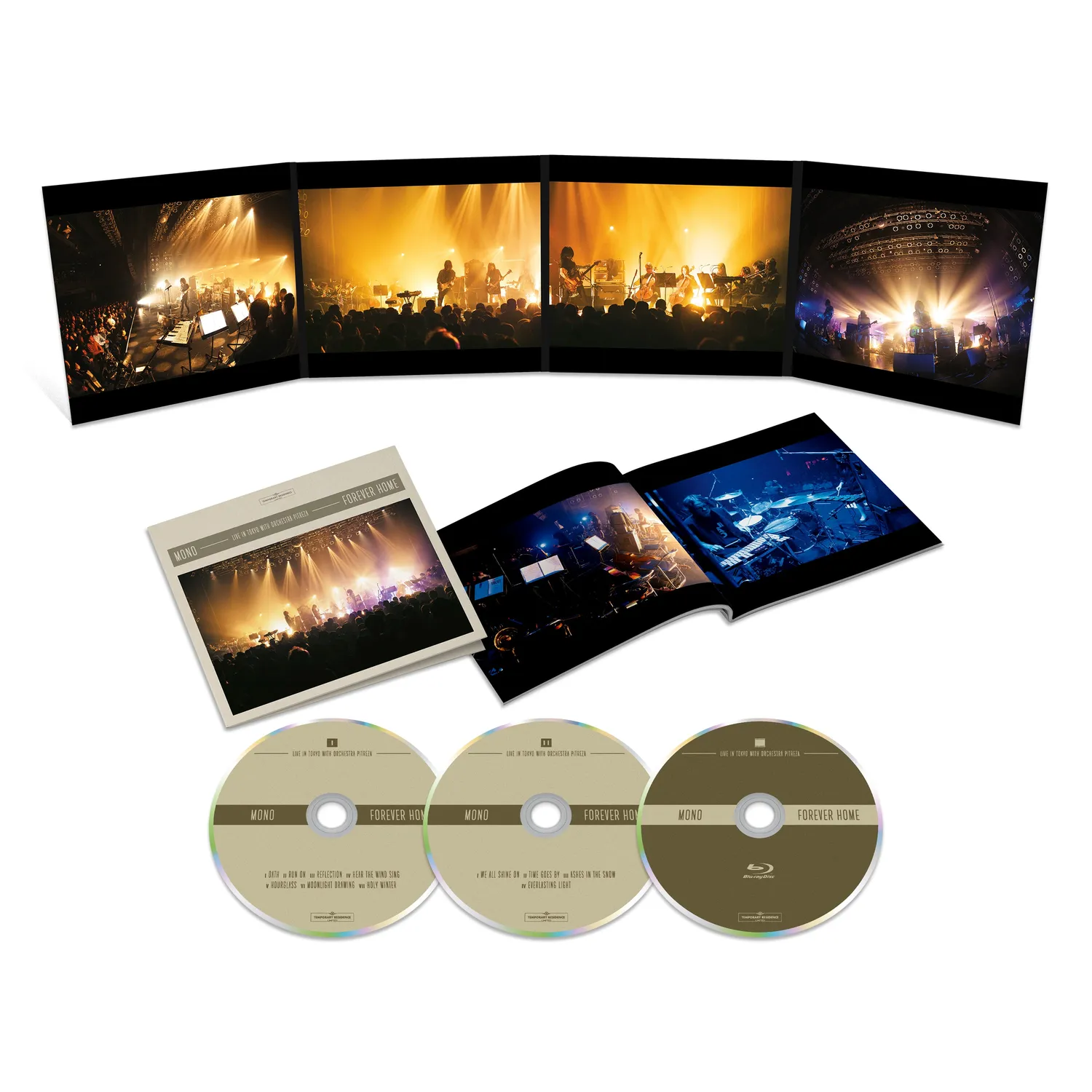 Temporary Residence MONO Forever Home 2CD+Blu-ray live
