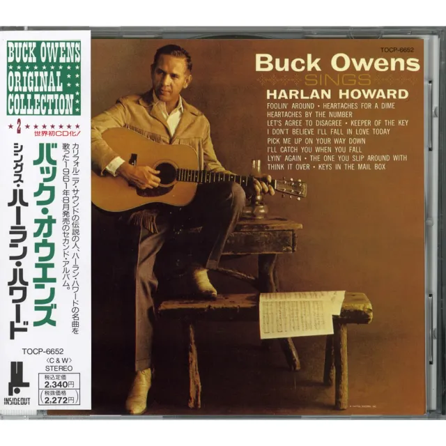 Omnivore Buck Owens Sings Harlan Howard CD vintage japonais scellé