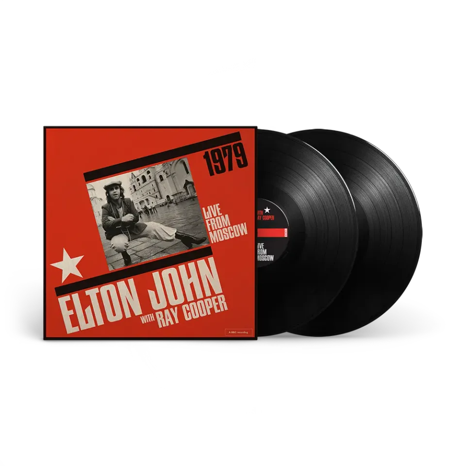Elton John Live From Moscow vinyle 2LP remasterisé