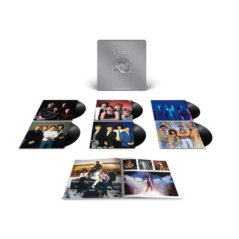 Queen Platinum Collection coffret 6LP vinyle hits