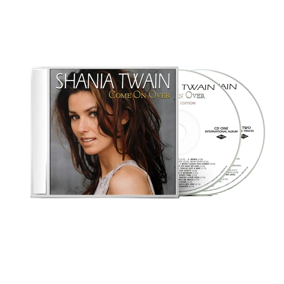 Shania Twain Come On Over Diamond Edition Double CD