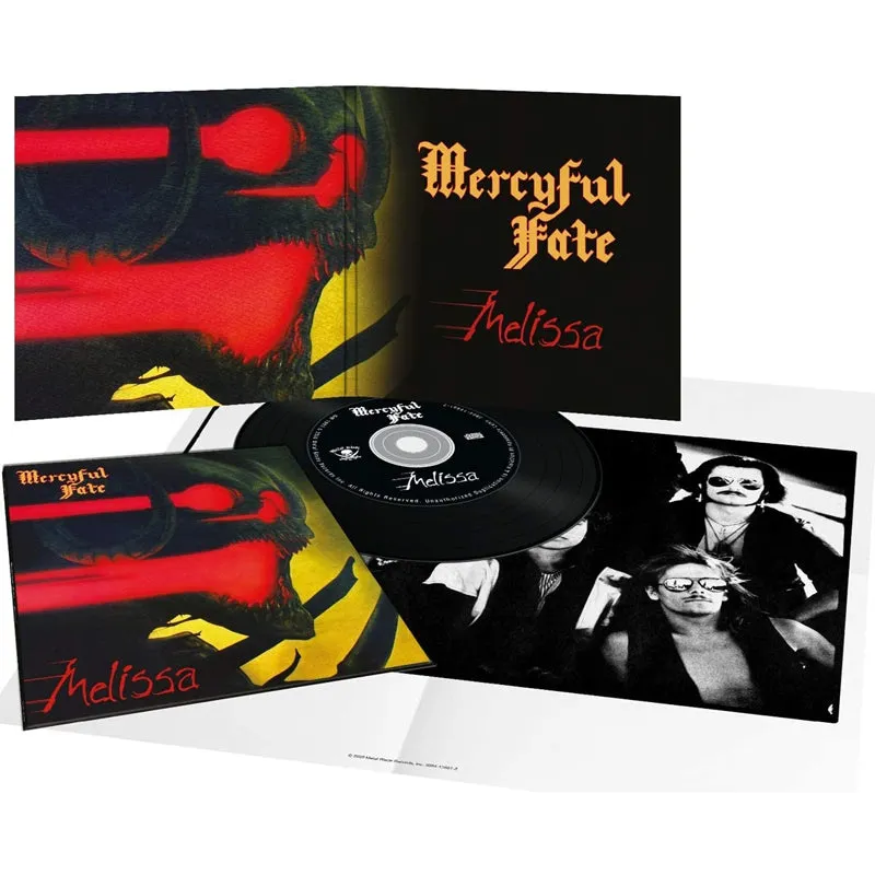 Mercyful Fate Melissa vinyle 180g noir