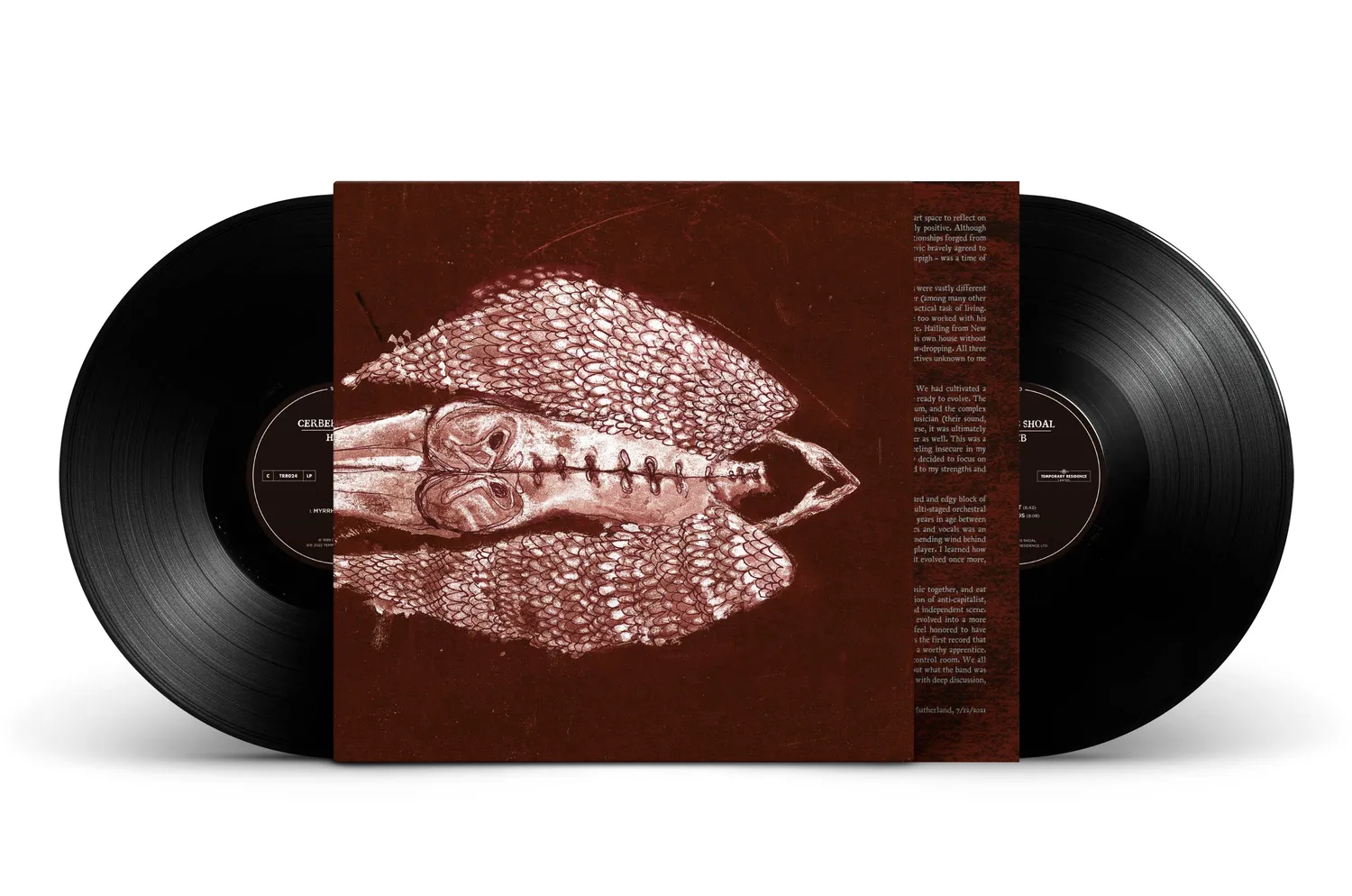 Cerberus Shoal Homb Anniversary vinyle 2LP rouge