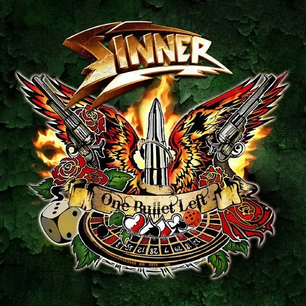 Sinner One Bullet Left CD 12 titres metal