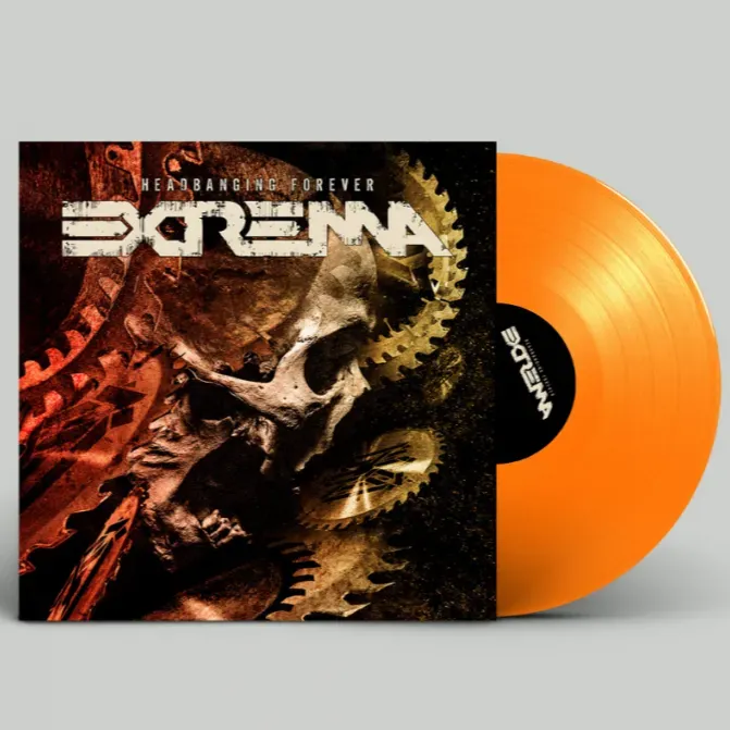 Rockshots Records Extrema Headbanging Forever vinyle orange