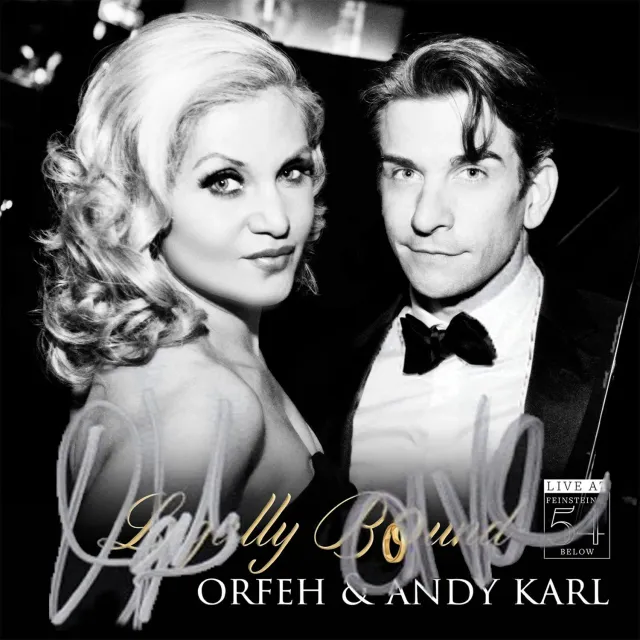 Center Stage Records Orfeh Andy Karl Legally Bound CD signé