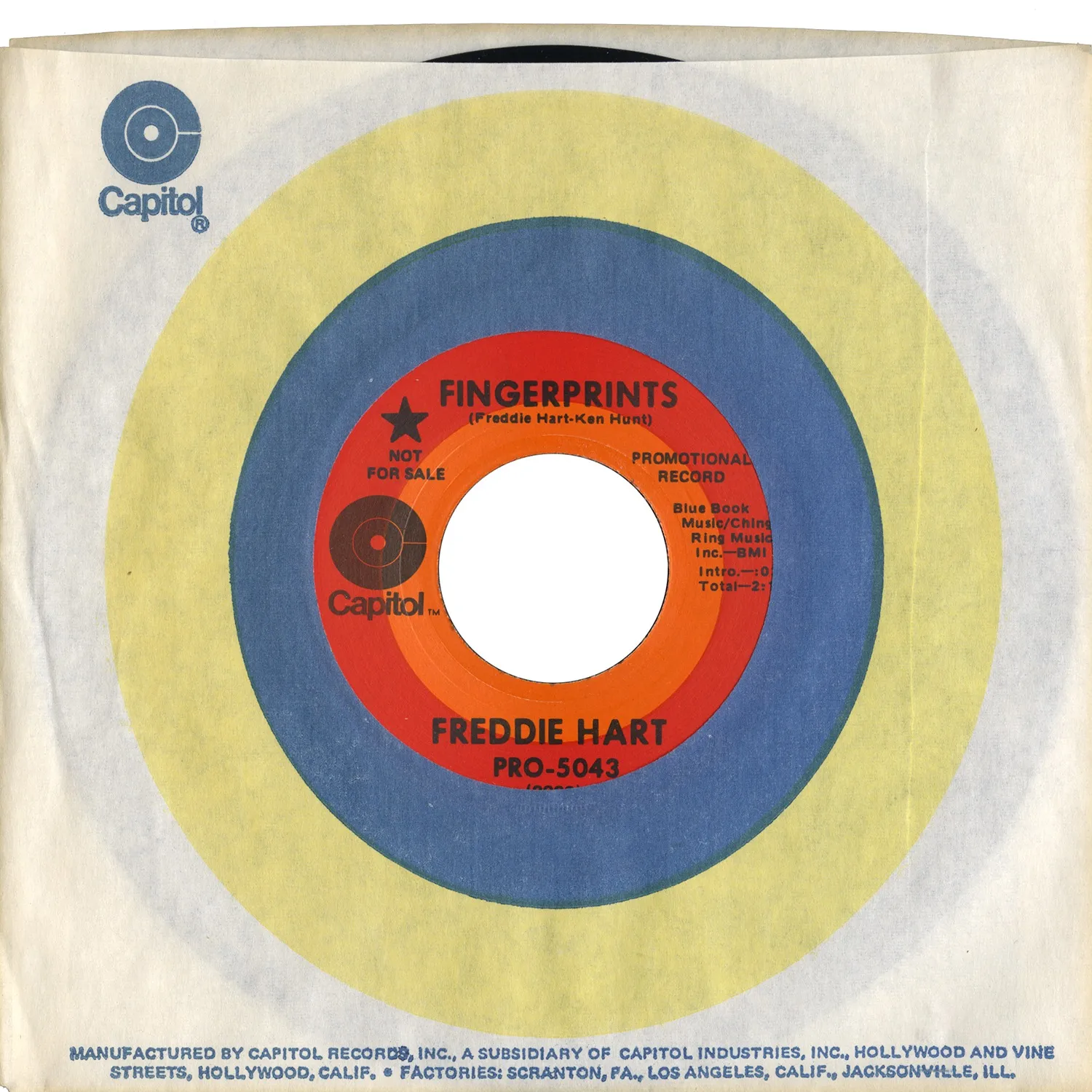 Omnivore Recordings Freddie Hart Bundle 7 vinyles 45 tours