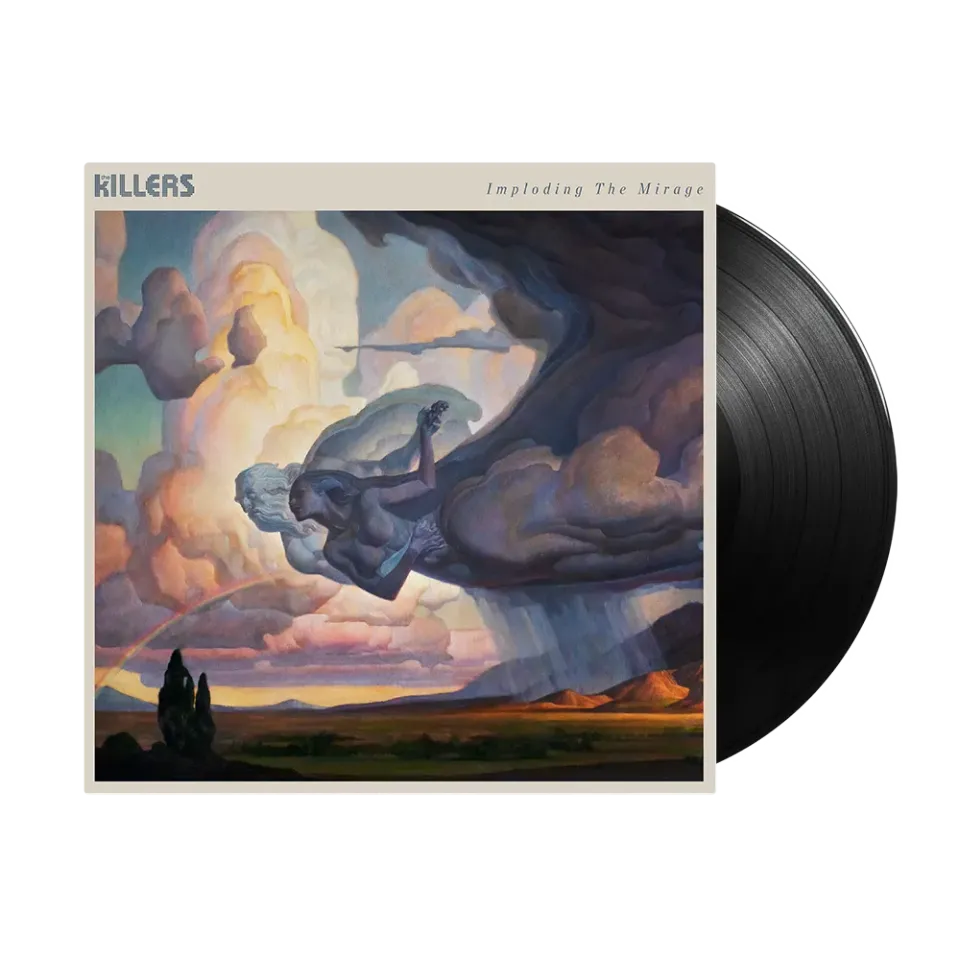 EMI Imploding The Mirage LP vinyle double gatefold
