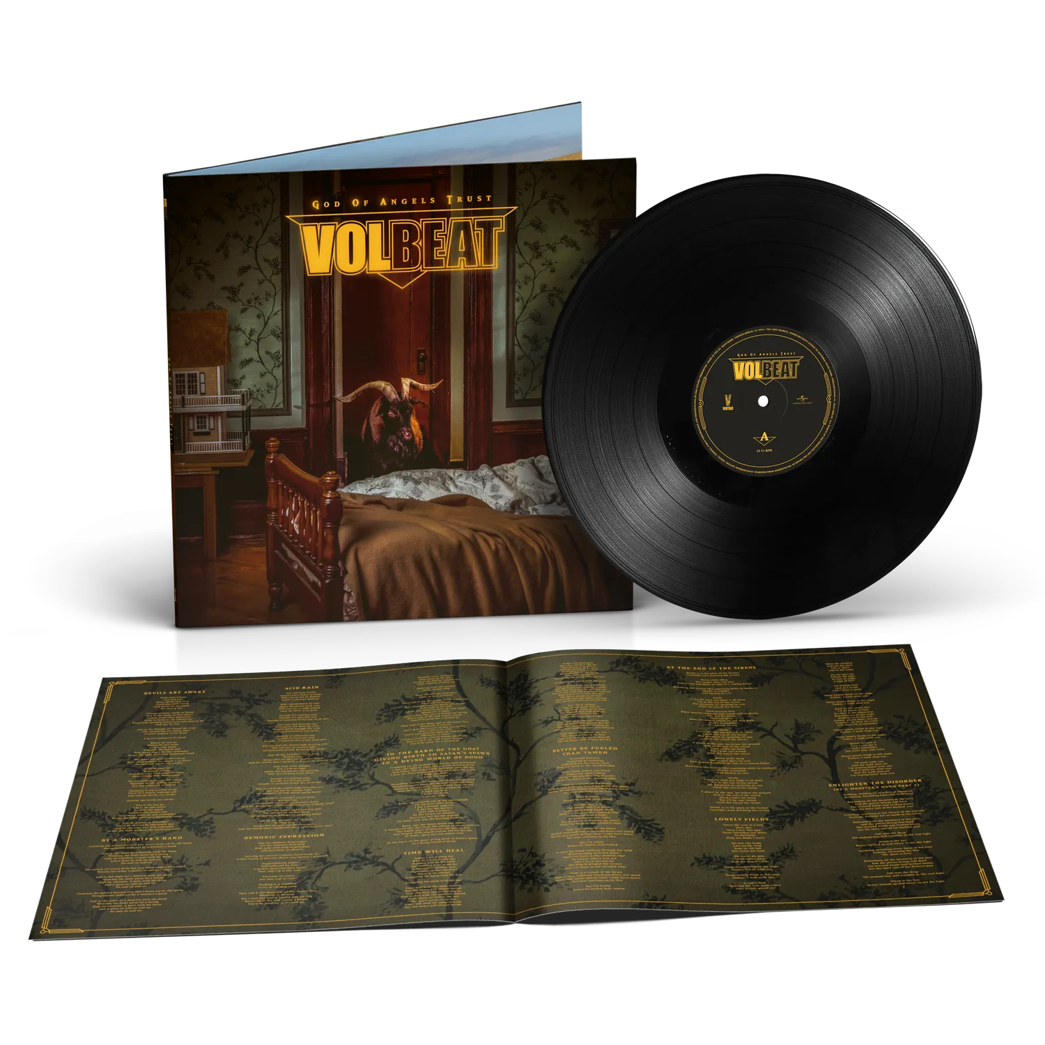 Volbeat God Of Angels Trust coffret audio-bundle limité