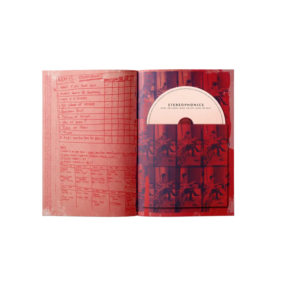 EMI Stereophonics Make em Laugh Make em Cry Make em Wait CD zine