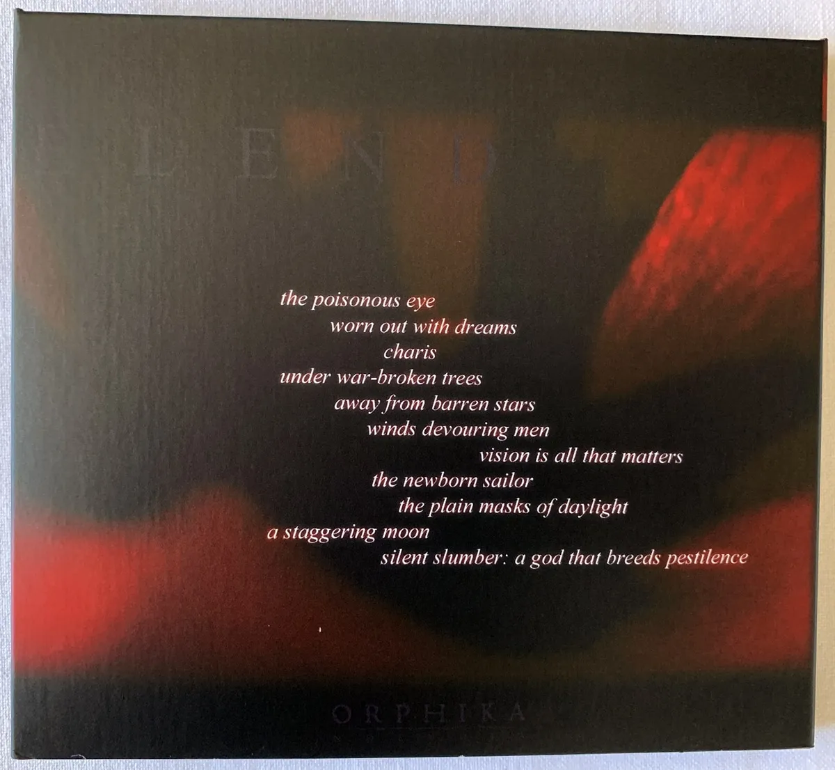 Noevdia Elend Winds Devouring Men digipack CD sombre