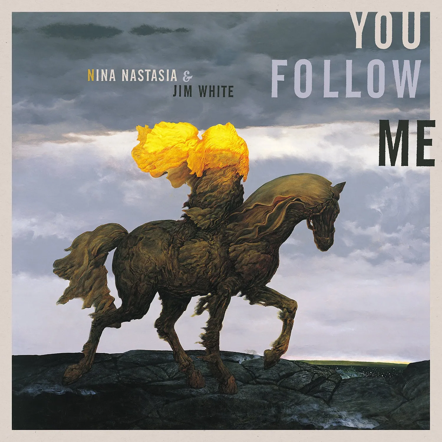 Temporary Residence Nina Nastasia You Follow Me Vinyle jaune