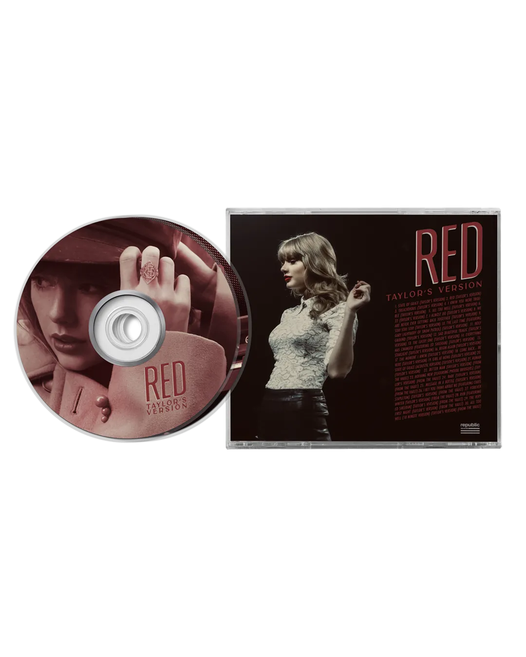 EMI Taylor Swift Red Taylor's Version CD explicit 30 titres