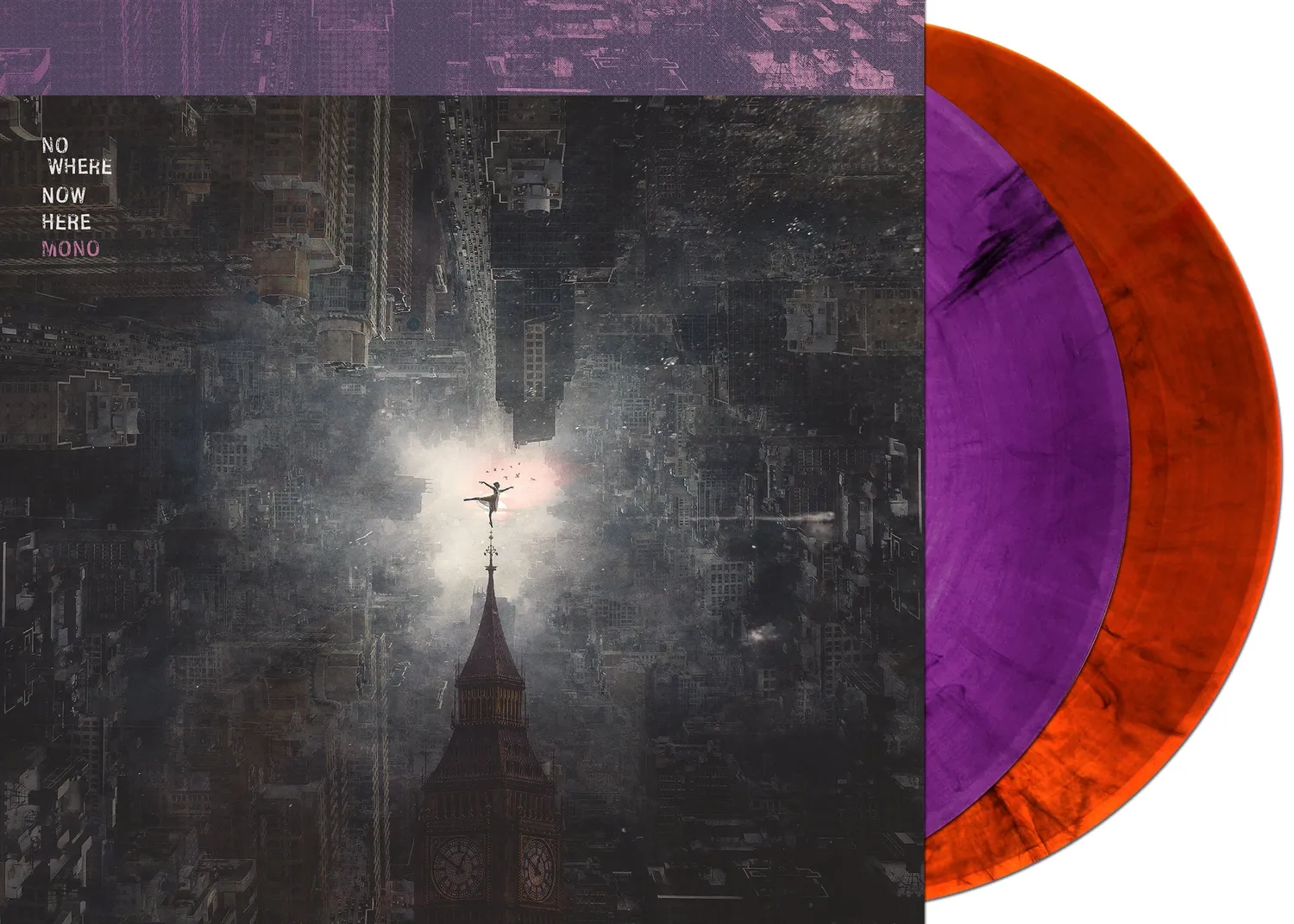 MONO Nowhere Now Here double vinyle purple blood moon