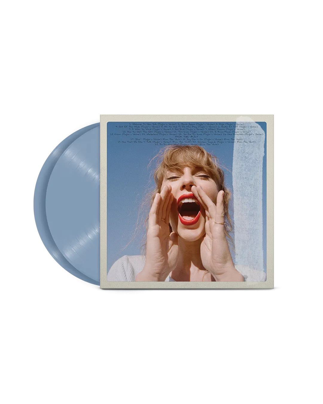 Taylor Swift 1989 Taylor’s Version vinyle 2LP bleu ciel