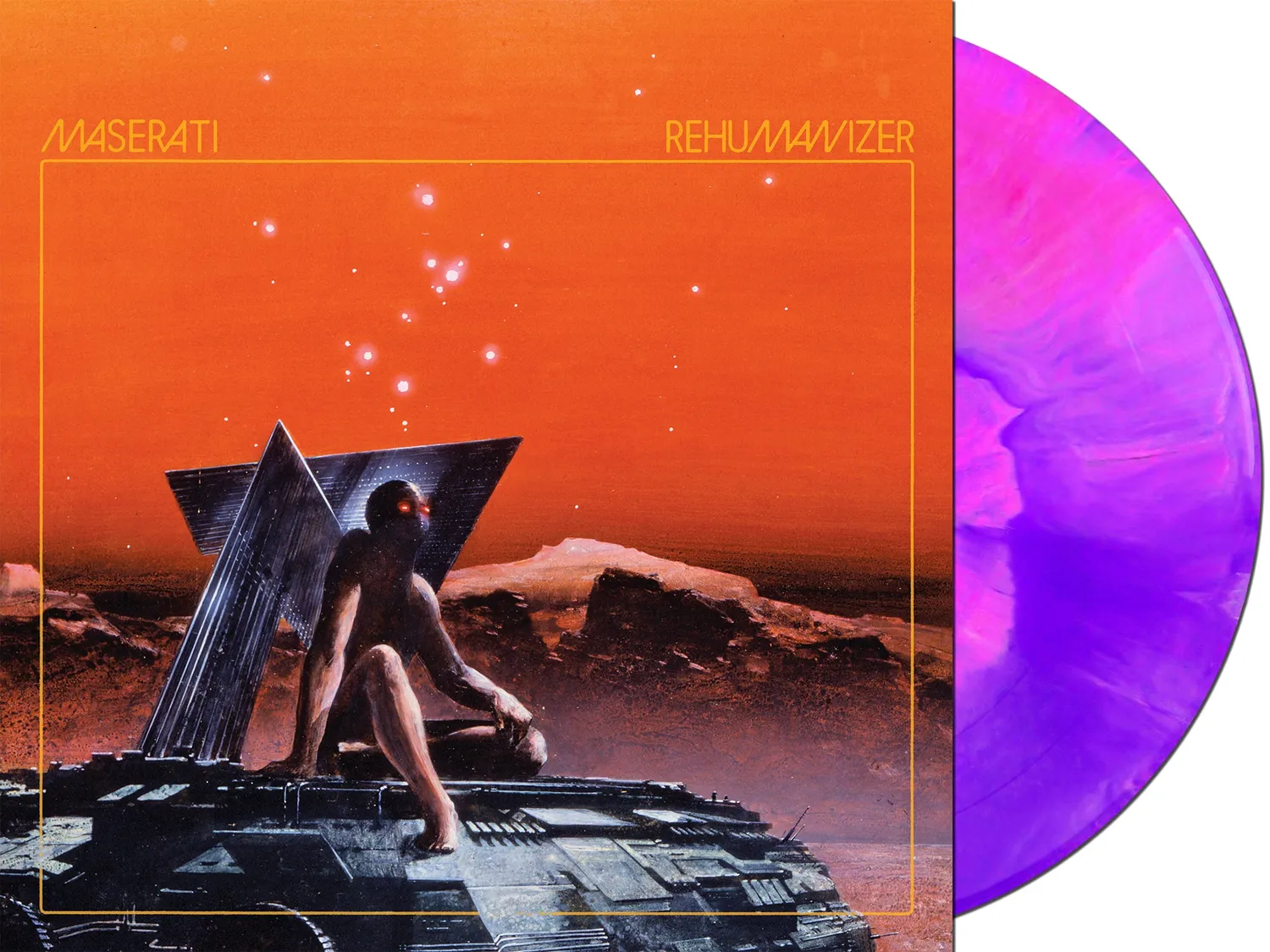Maserati Rehumanizer LP vinyle noir krautrock
