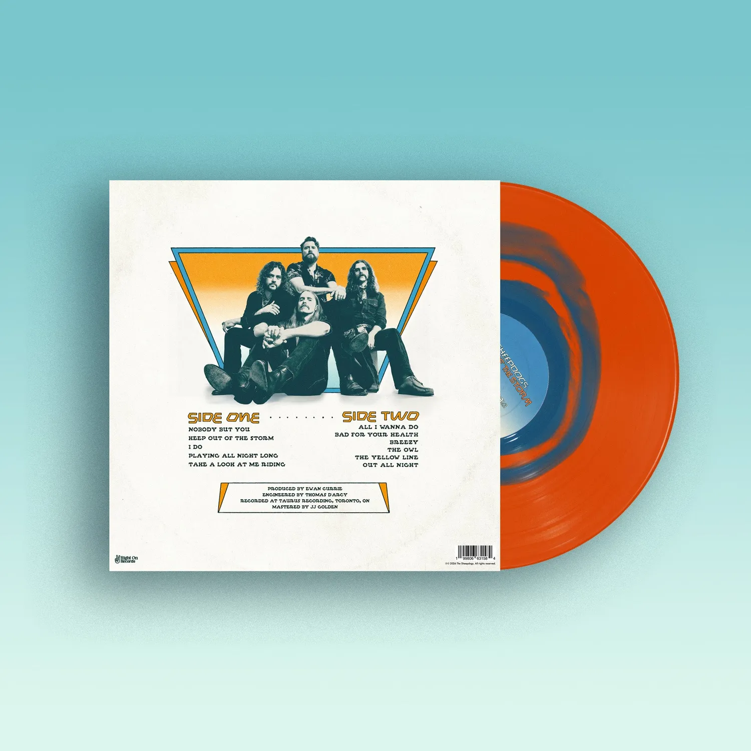 Sheepdogs Keep Out of the Storm vinyle couleur édition limitée
