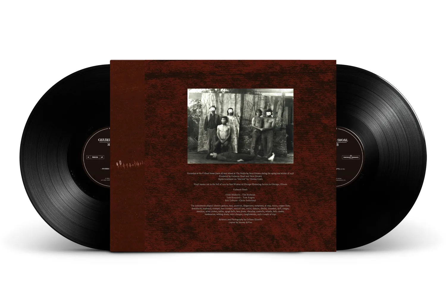 Cerberus Shoal Homb Anniversary vinyle 2LP rouge