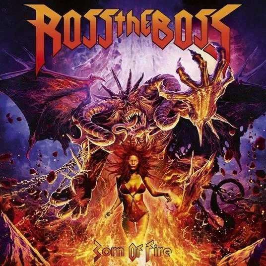 Rockshots Records Ross The Boss Born Of Fire CD heavy metal