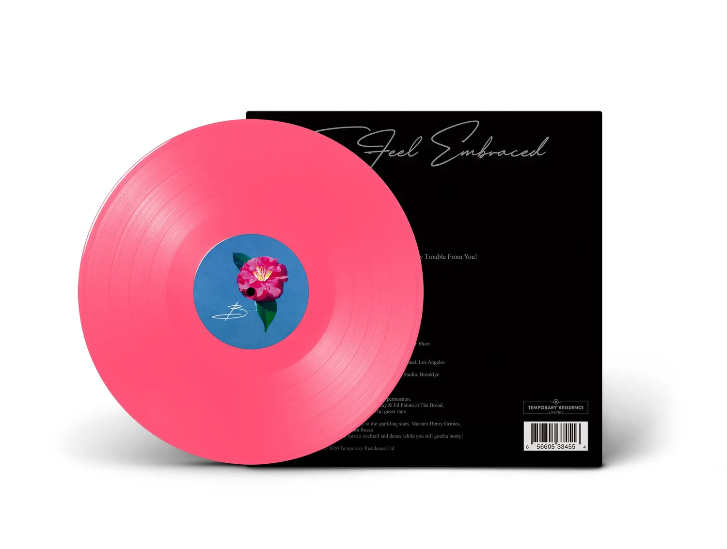Sparkle Division To Feel Embraced vinyle LP noir ambient