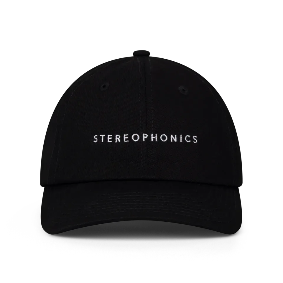 EMI Black Logo casquette noire logo blanc