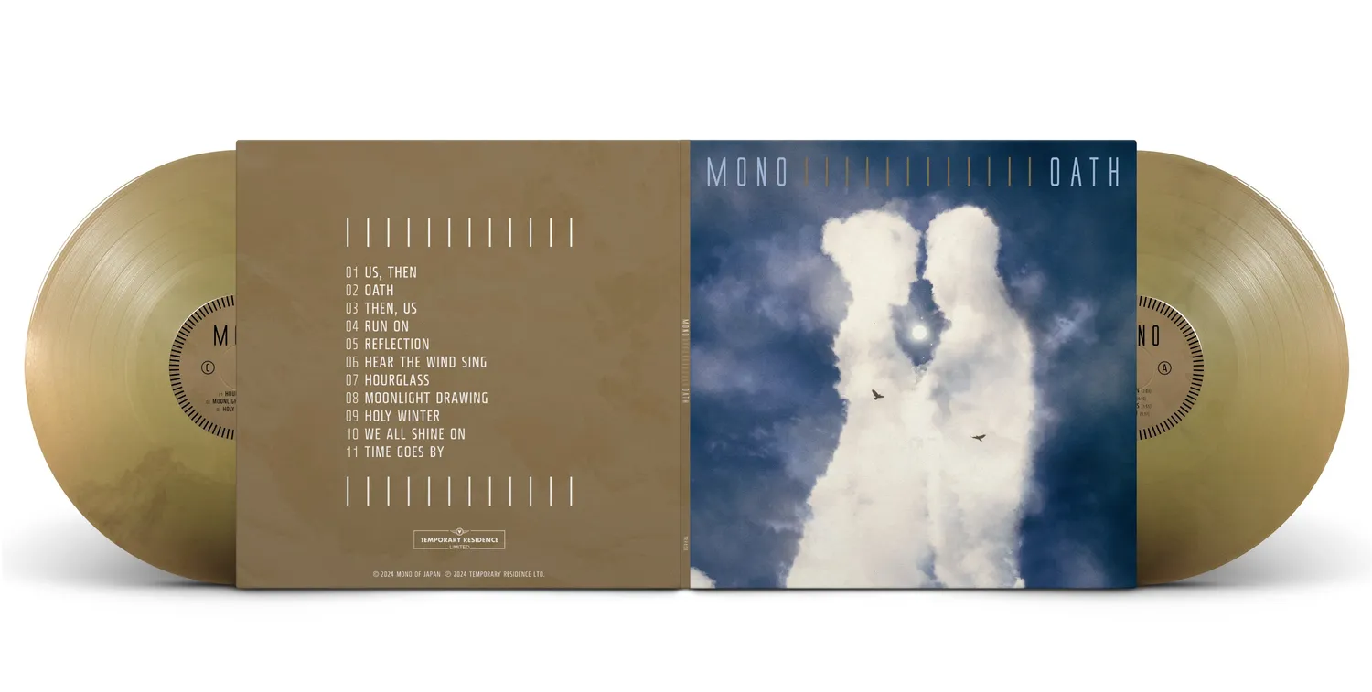 MONO Oath double vinyle doré metallic gold 2LP