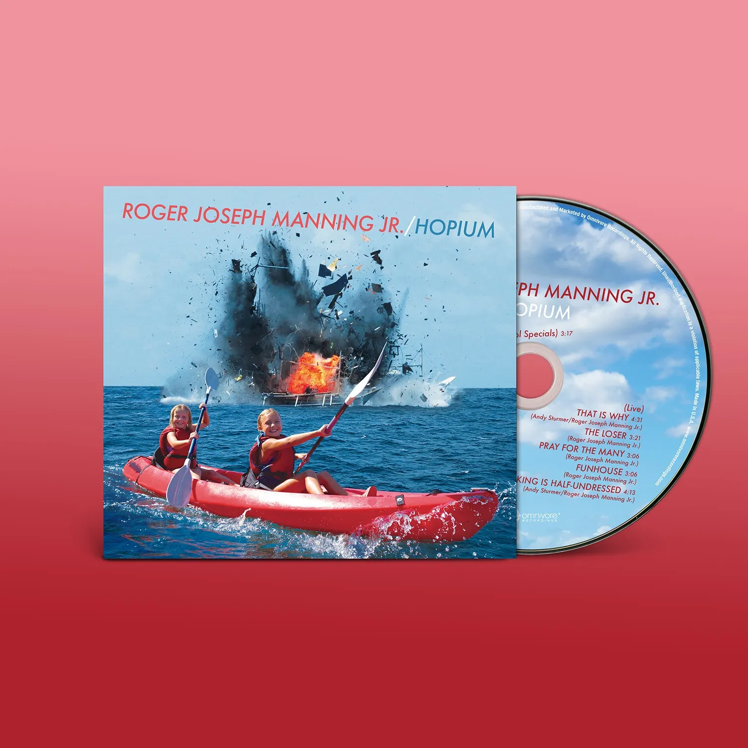 Omnivore Recordings Roger Joseph Manning Jr. Hopium CD EP