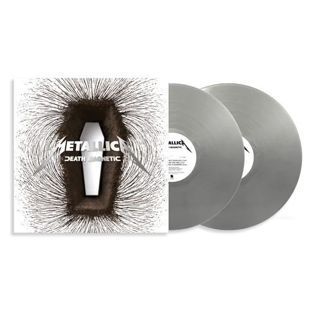 EMI Death Magnetic double vinyle 2LP argent limité