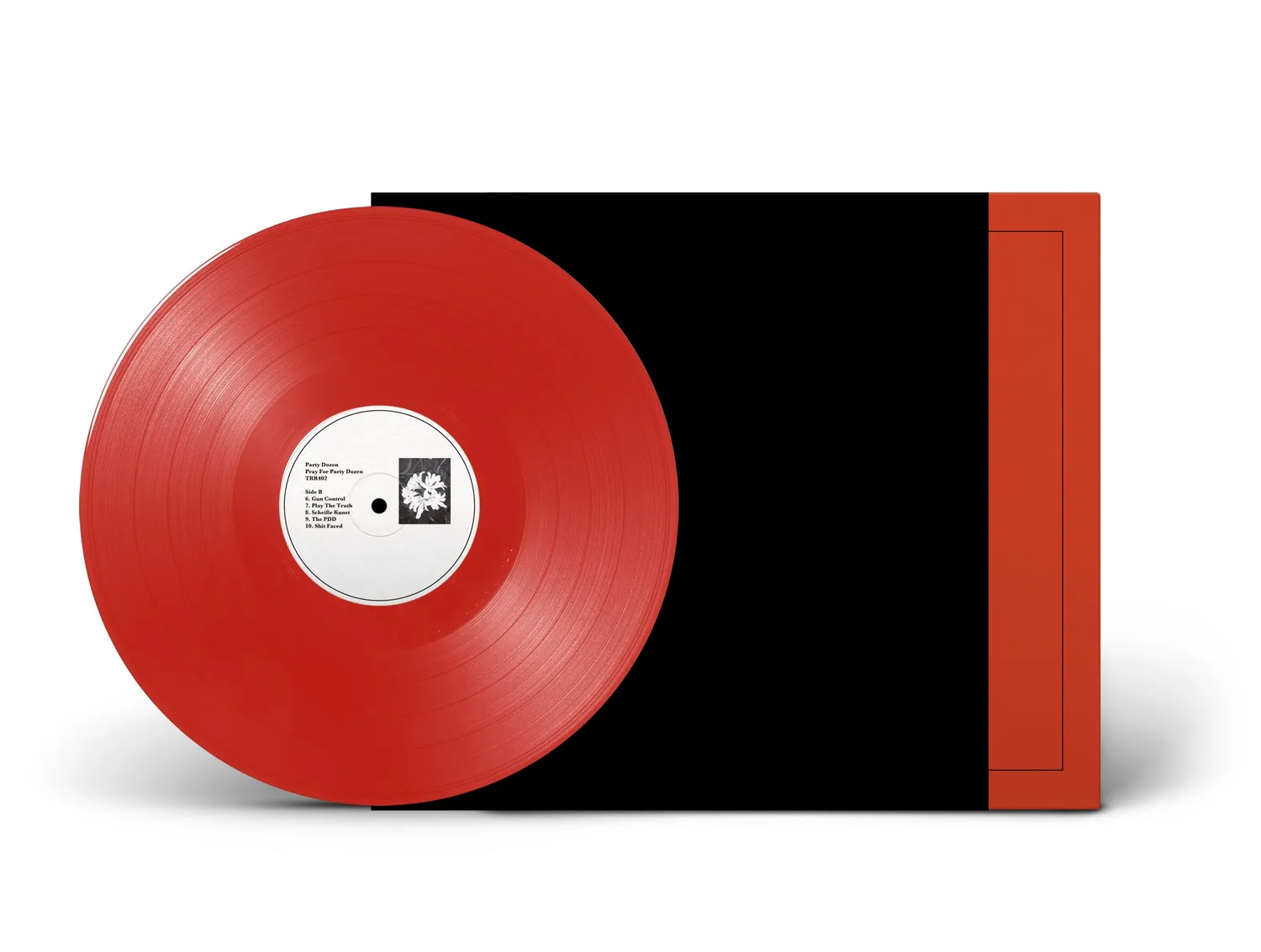 Party Dozen Pray For Party Dozen vinyle rouge opaque