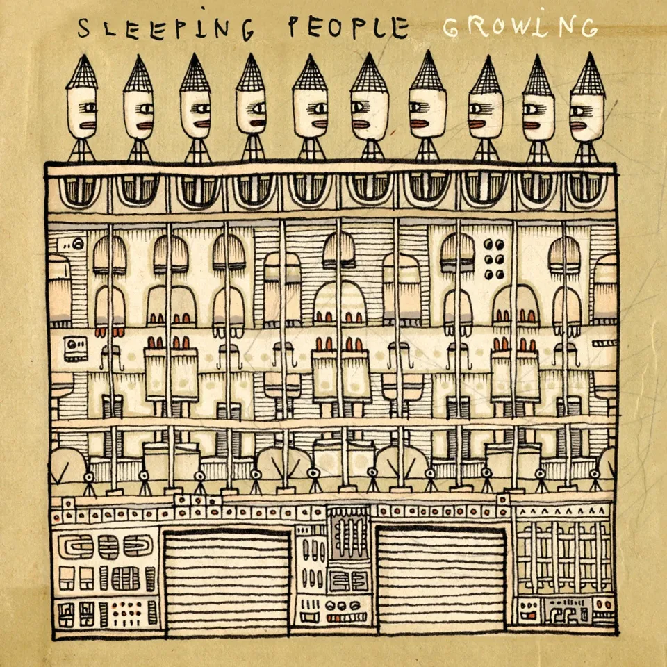 Temporary Residence Sleeping People Growing CD rock indé