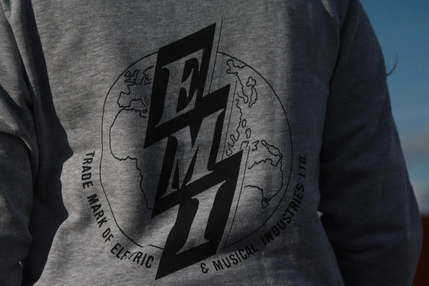 EMI sweat col rond gris coton bio tailles S à 2XL